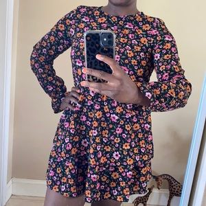 H&M Divided Floral Mini Dress